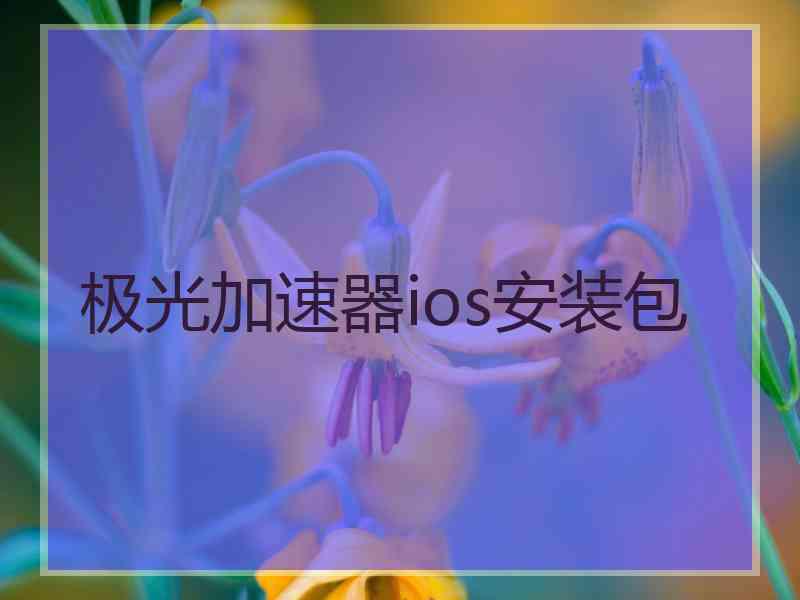 极光加速器ios安装包