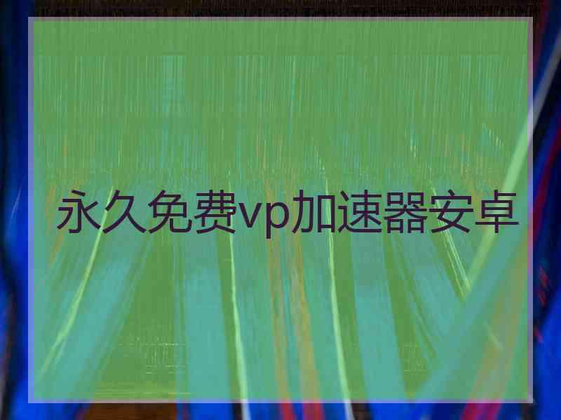 永久免费vp加速器安卓