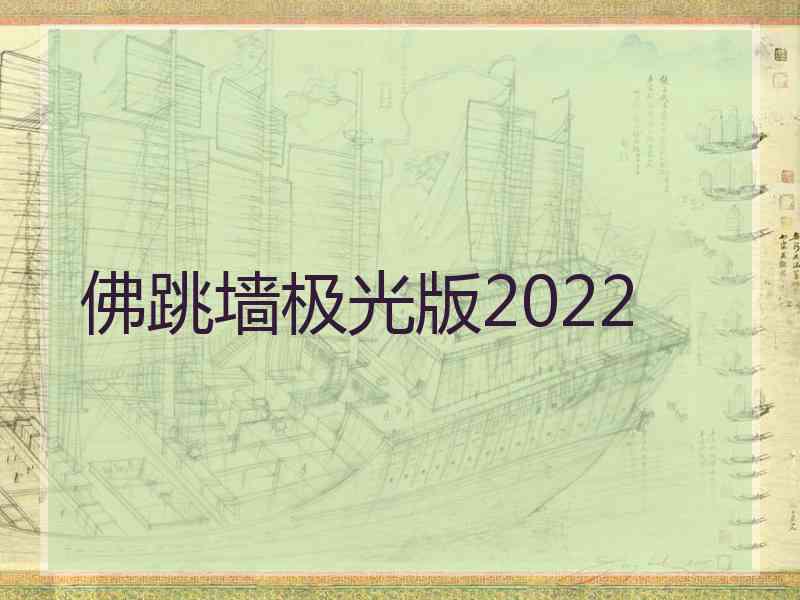 佛跳墙极光版2022