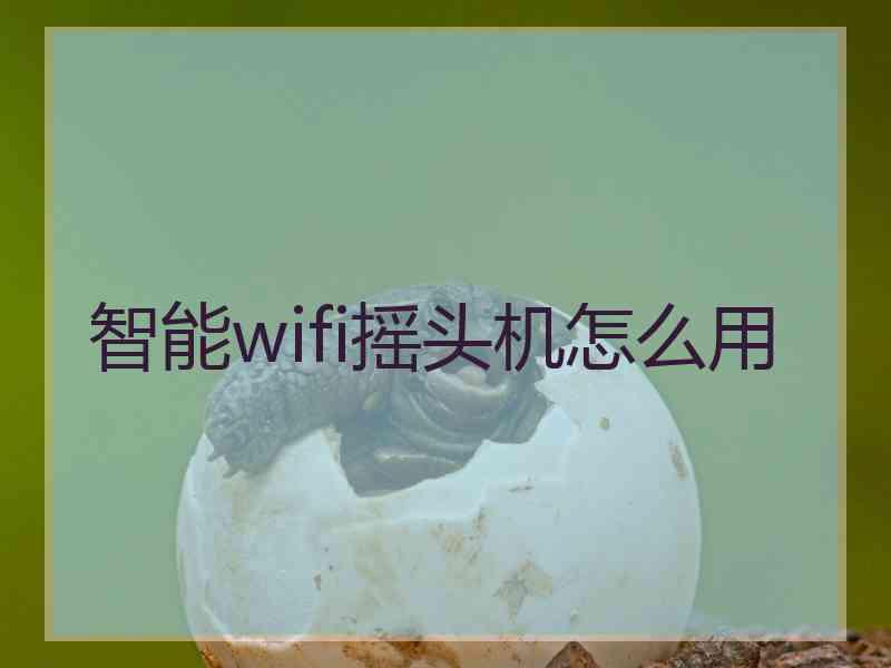 智能wifi摇头机怎么用